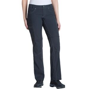 Kuhl Travel Hiking Pants Womens Gray Convertible Roll Up Outdoor‎ Casual